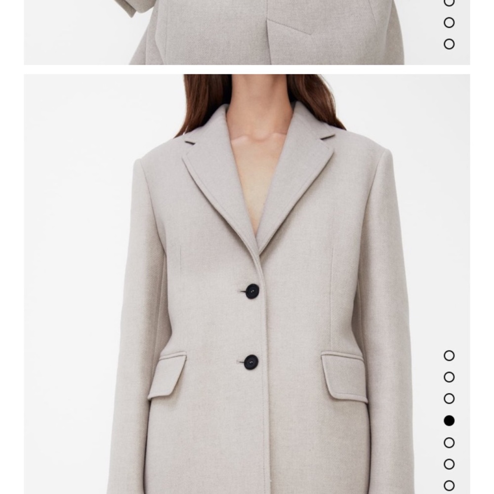 Elegant Women's Gray Coat